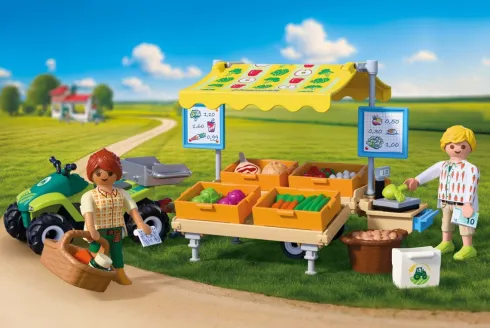 Playmobil 72164 - Farm Stand - Country - Bondegårdsbod