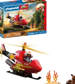 Playmobil 72196 - Firefighting Helicopter - City Action - Helikopter