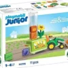 Playmobil 71773 - Junior - Tractor With Load And Drop Planter