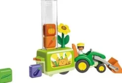 Playmobil 71773 - Junior - Tractor With Load And Drop Planter