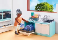 Playmobil My Life - Køkken Med Spiseplads - 71608