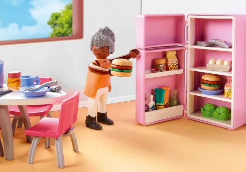 Playmobil My Life - Køkken Med Spiseplads - 71608