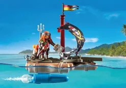 Playmobil Pirates - Piratflåde Med Skat - 71794