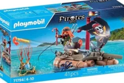 Playmobil Pirates - Piratflåde Med Skat - 71794