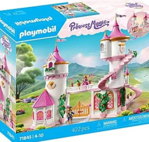 Playmobil Princess Magic - Prinsesseslot Med Kongepar - 71845