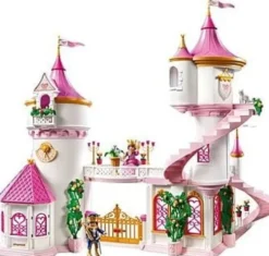 Playmobil Princess Magic - Prinsesseslot Med Kongepar - 71845