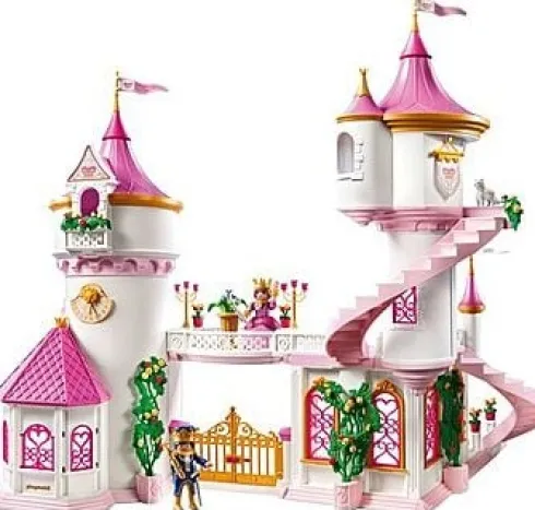 Playmobil Princess Magic - Prinsesseslot Med Kongepar - 71845