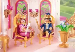Playmobil Princess Magic - Prinsesseslot Med Kongepar - 71845