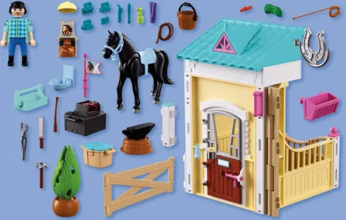 Playmobil 72131 - Small Stable With Farrier - I Love Horses