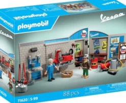 Playmobil - 60S Vespa Garage Legesæt - 71620