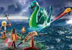Playmobil - Vikinger Med Søuhyre - 71830