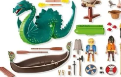 Playmobil - Vikinger Med Søuhyre - 71830