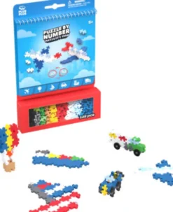 Plus Plus - Activity Pad - Puzzle By Number - Transportation - 125 Brikker