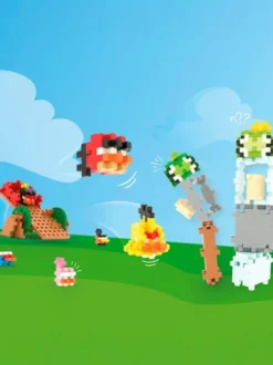 Plus-Plus - Angry Birds Slingshot Smash - 300 Stk