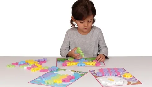 Plus Plus Brikker - Big - Picture Puzzles - 60 Dele - 3-6 År