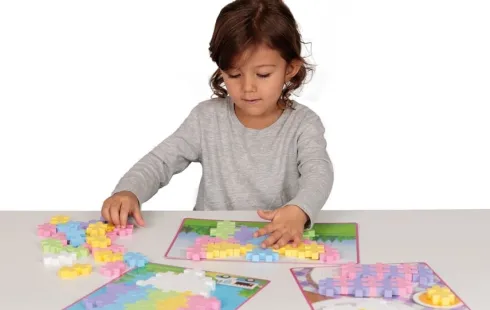 Plus Plus Brikker - Big - Picture Puzzles - 60 Dele - 3-6 År