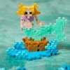 Plus-Plus Brikker - Little Mermaid Figur - Rør Med 100 Stk