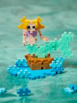 Plus-Plus Brikker - Little Mermaid Figur - Rør Med 100 Stk