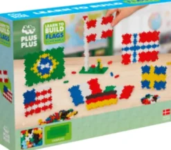 Plus Plus - Flag - Learn To Build - 700 Brikker