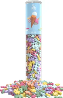 Plus Plus - Gelato Tube 240 Pcs