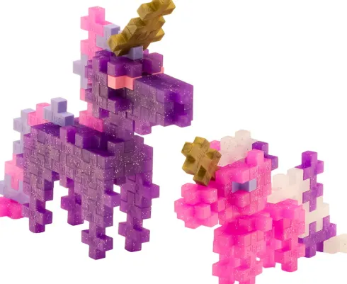 Plus Plus - Glitter Unicorns