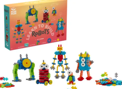 Plus-Plus - Learn To Build - Robots - 250 Brikker