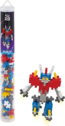 Plus-Plus - Mecha Bot Figur - Rør Med 100 Brikker