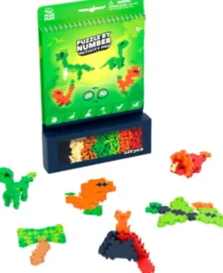 Plus Plus - Puzzle By Number Activity Pad Dinosaurs