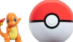 Pokemon - Clip N Go Charmander Med Poke Ball