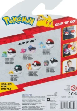 Pokemon - Clip N Go Charmander Med Poke Ball