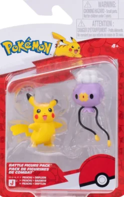 Pokémon - Battle Figure Drifloon/Pikachu
