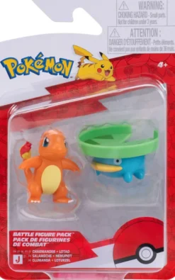 Pokémon - Battle Figure Lotad/Charmander
