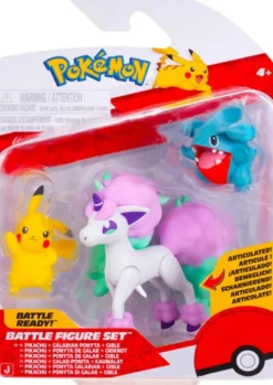 Pokémon - Battle Figure 3Pak - Pikachu, Gible & Ponyta