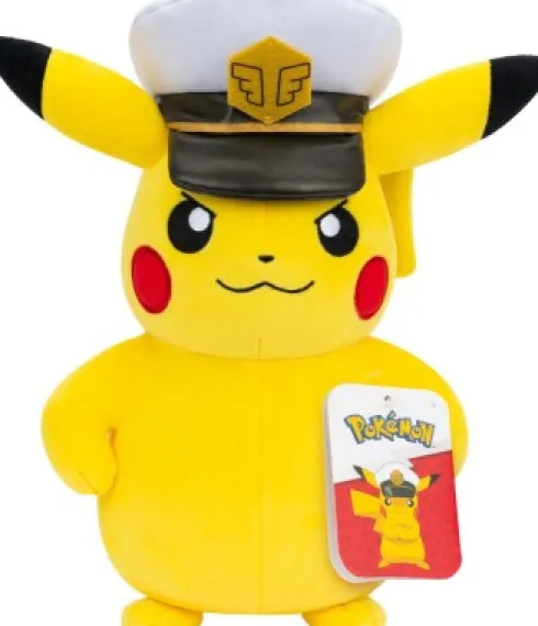 Pokémon - Captain Pikachu Plush 20 CM - Pkw4295