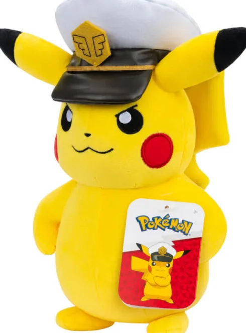 Pokémon - Captain Pikachu Plush 20 CM - Pkw4295