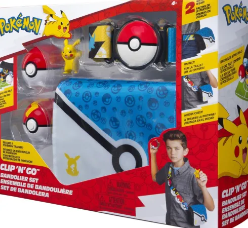 Pokémon - Clip N Go Bandolier Set Pikachu