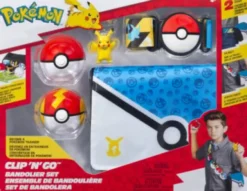 Pokémon - Clip N Go Bandolier Set Pikachu