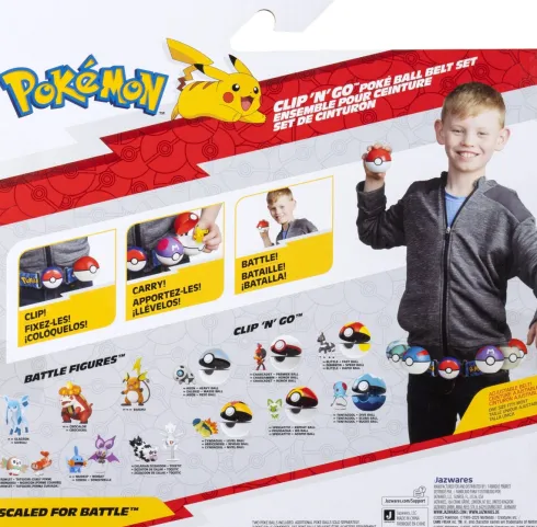 Pokémon - Clip N Go Belt Set Eevee
