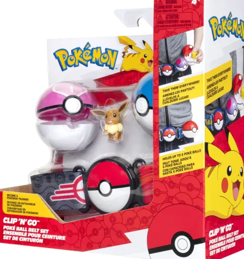 Pokémon - Clip N Go Belt Set Eevee
