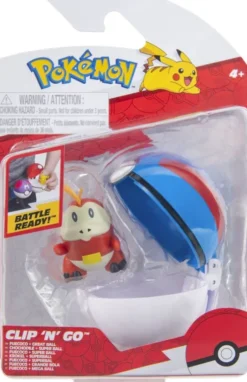 Pokémon - Clip N Go Fuecoco With Great Ball