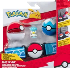 Pokémon - Clip N Go Poké Ball Belt Set - Assorteret