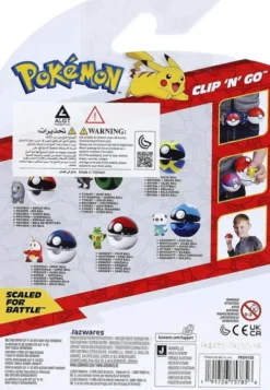 Pokémon - Clip N Go Rotom Quick Ball W21