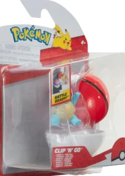Pokémon - Clip N Go - Squirtle Med Poke Ball