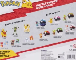 Pokémon - Figurer - Battle Feature Figure - 6 Stk