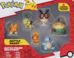 Pokémon - Figurer - Battle Feature Figure - 6 Stk
