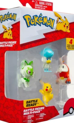 Pokémon - Figurer - Battle Figure Multi Pack - Gen Ix - 4 Stk