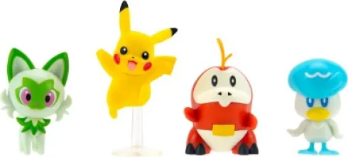 Pokémon - Figurer - Battle Figure Multi Pack - Gen Ix - 4 Stk