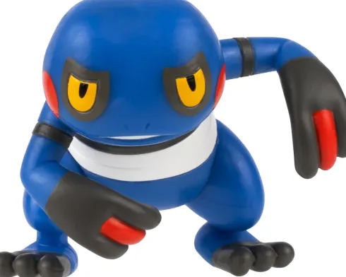 Pokémon - 3 Figurer - Battle Figure Set - Mimikyu, Porygon & Croagunk