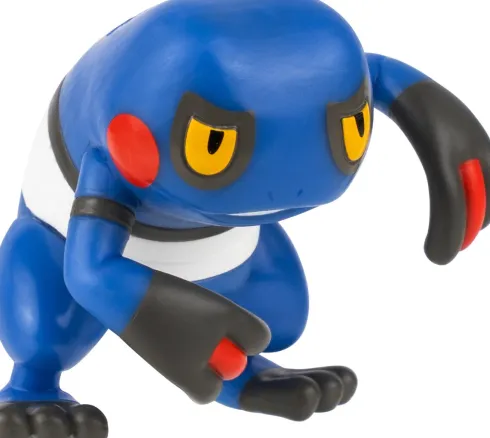 Pokémon - 3 Figurer - Battle Figure Set - Mimikyu, Porygon & Croagunk