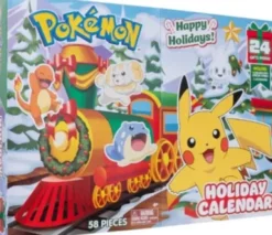 Pokémon - Julekalender Med 24 Gaver - Holiday Calendar